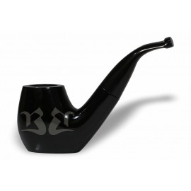 Cachimbo Bertoldi Elite Nº 2 Preto com Filtro Permanente